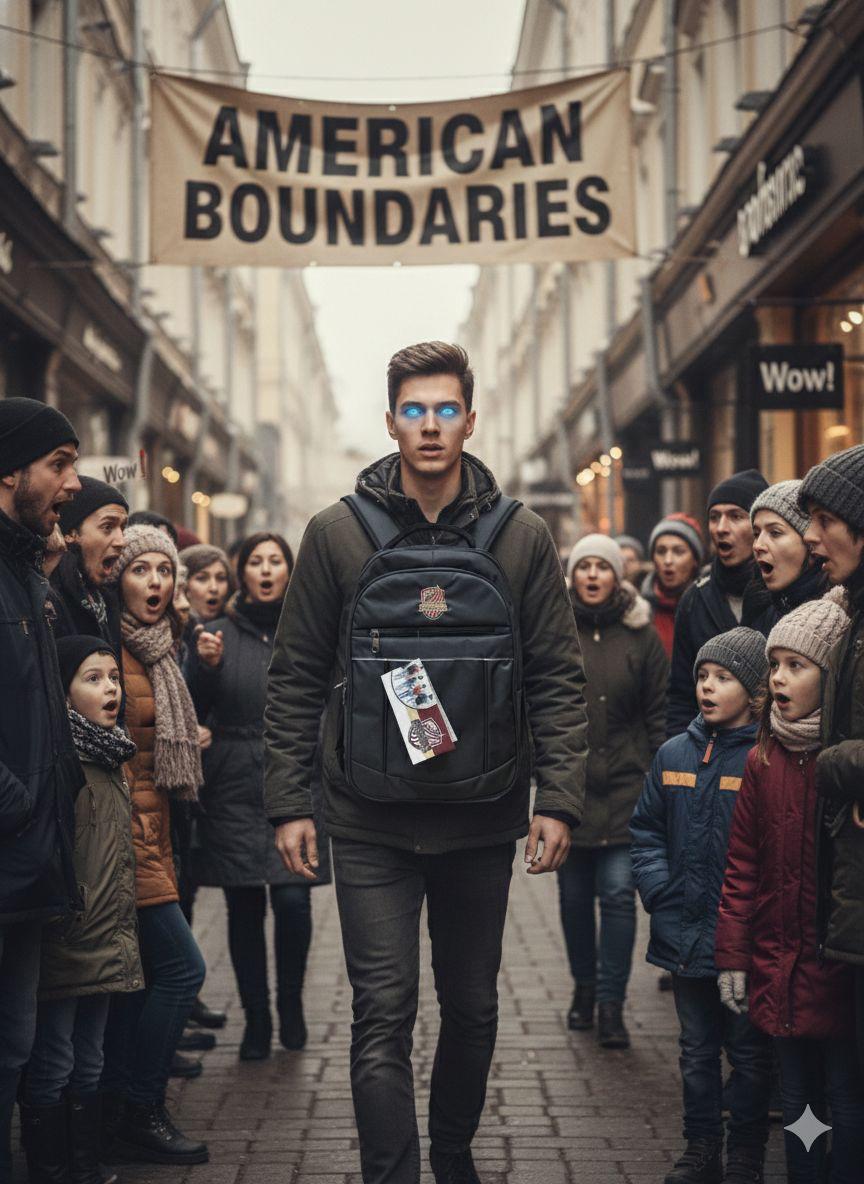 American Boundaries Classic Black Multi-Purpose Backpack