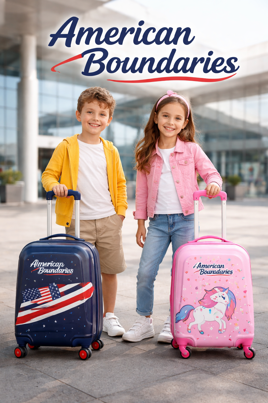 American Boundaries backpack for school and travel use in India